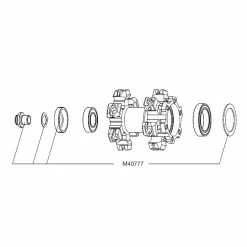 Kit Mavic Lefty Disc - M40777