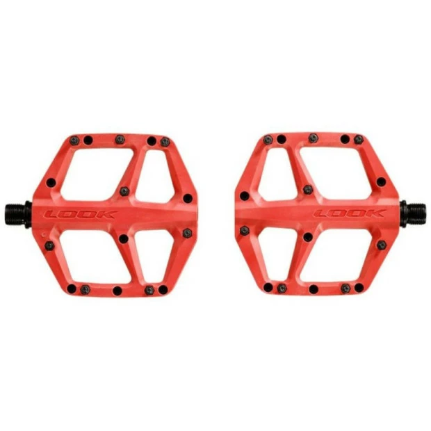 Pédales VTT Look Trail Fusion Rouge – Image 2