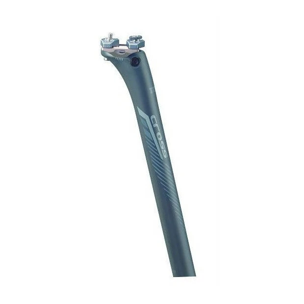 Deda-elementi Tige De Selle Deda Elementi Cross Carbon - 31,6x400 Mm - Gris